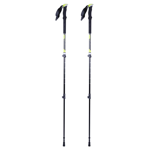 Kijki trekkingowe inSPORTline Mirador Pair ∙ aluminiowe ∙ anti-shock ∙ piankowe uchwyty ∙ lekkie 570 g