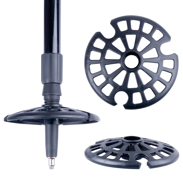 Kijki trekkingowe inSPORTline Mirador Pair ∙ aluminiowe ∙ anti-shock ∙ piankowe uchwyty ∙ lekkie 570 g