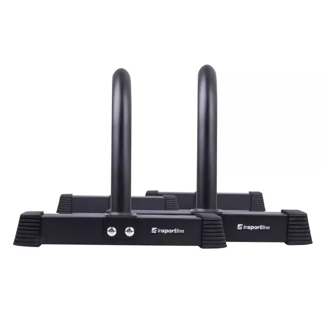Stabilne uchwyty do pompek inSPORTline Push Up PU600 ∙ antypoślizgowa podstawa ∙ kompaktowa konstrukcja ∙ nośność 150 kg