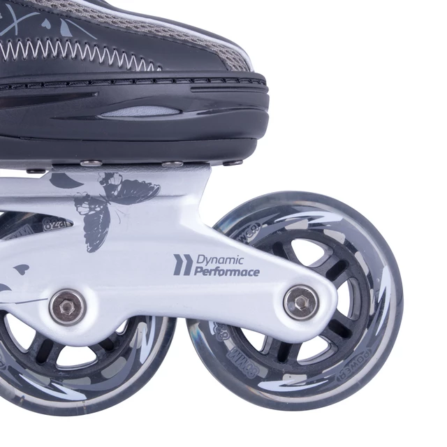 Damskie łyżworolki WORKER Lugos ∙ aluminiowa rama ∙ koła 80 mm PU 82A ∙ łożyska ABEC 5 ∙ stabilizacja kostki ∙ do 100 kg