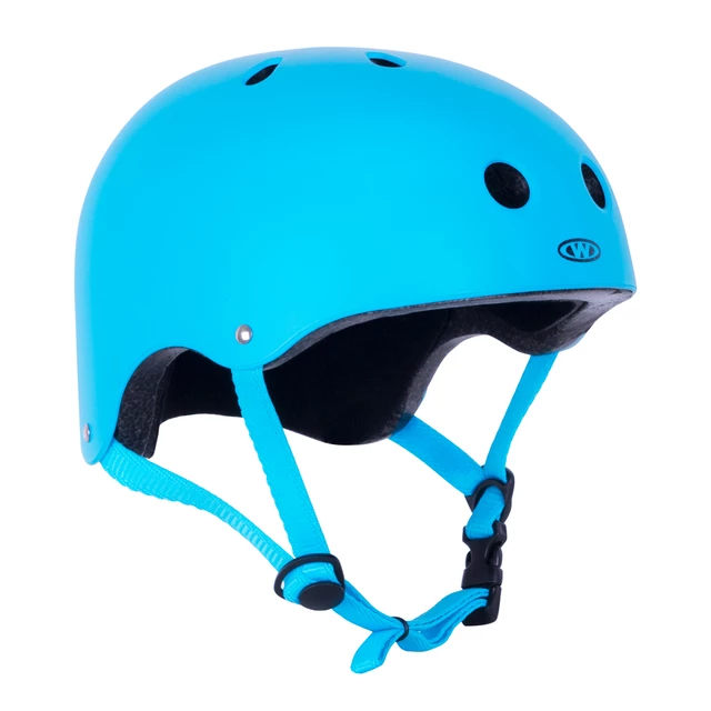 Kask na rolki, deskorolkę, fiszkę WORKER Neonik BLU niebieski - Niebieski - Niebieski