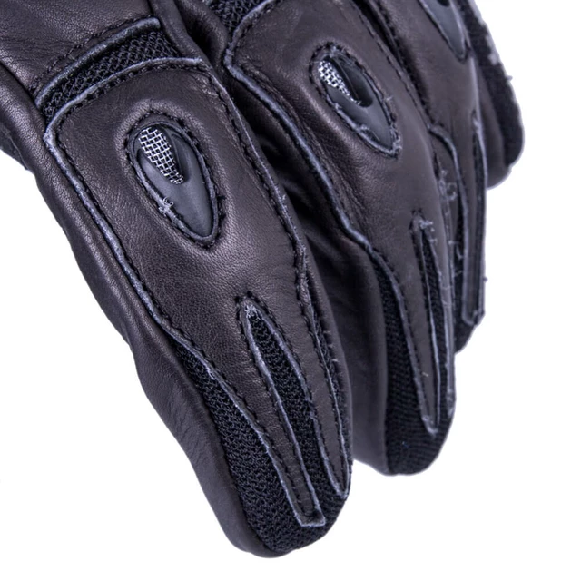 Męskie rękawice motocyklowe W-TEC Crushberg - Czarny