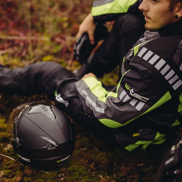 Kask motocyklowy 2w1 W-TEC NK-850 otwierany ∙ blenda przeciwsłoneczna
