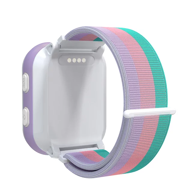 Smartwatch dziecięcy inSPORTline Cubbio ∙ wymienne ramki ∙ śledzenie GPS ∙ przycisk SOS ∙ połączenia głosowe ∙ IP 67 ∙ karta SIM - Biały