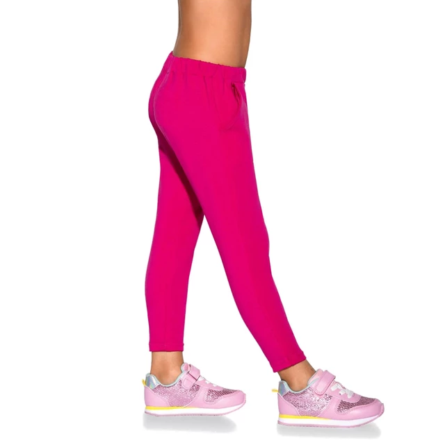 Legginsy dziecięce BAS BLEU Nell - Różowy