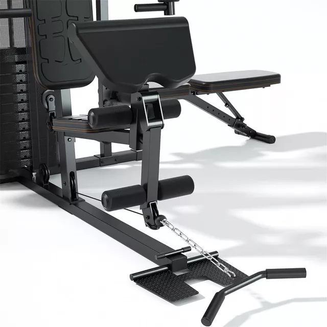 Atlas wielostanowiskowy inSPORTline Profigym C60 ∙ ławka ∙ poręcze ∙ worek treningowy ∙ wyciąg górny/dolny