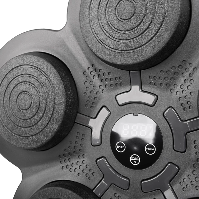 Tarcza bokserska elektroniczna inSPORTline Smartpunch ∙ 5 punktów uderzeniowych ∙ 9 poziomów prędkości ∙ efekty świetlne ∙ głośnik ∙ Bluetooth