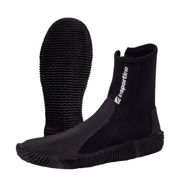Buty neoprenowe do wody inSPORTline Imotsea ∙ neopren 2 mm ∙ antypoślizgowe ∙ zamek błyskawiczny ∙ wodoodporne i ciepłe ∙ idealne na morsowanie