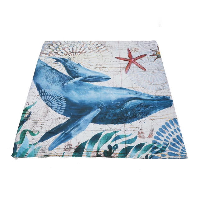Koc piknikowy inSPORTline Maritino 208x197 cm + szpilki - żółw