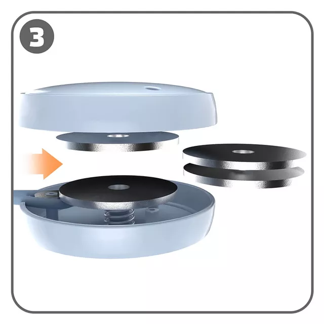 Hula hop z obciążeniem i licznikiem inSPORTline Weight Hoop Flex ∙ regulowany obwód 69–117,5 cm ∙ 15 głowic masujących ∙ LCD