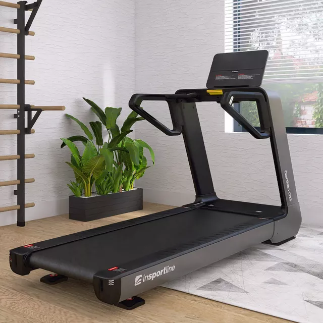 Profesjonalna bieżnia elektryczna inSPORTline Gardian G10 · Silnik 6 KM · nośność 180 kg · Bluetooth · 30 programów ∙ program HRC