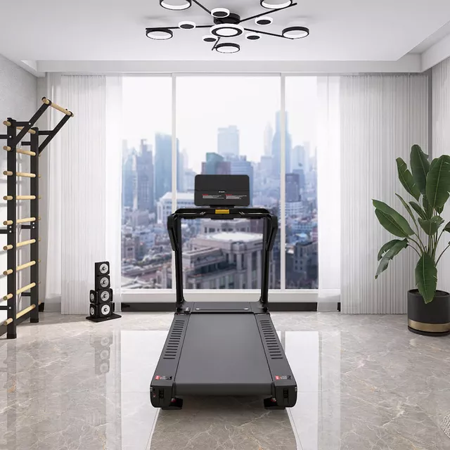 Profesjonalna bieżnia elektryczna inSPORTline Gardian G10 · Silnik 6 KM · nośność 180 kg · Bluetooth · 30 programów ∙ program HRC