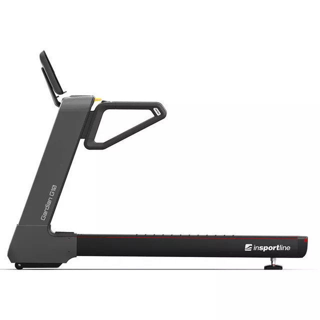 Profesjonalna bieżnia elektryczna inSPORTline Gardian G10 · Silnik 6 KM · nośność 180 kg · Bluetooth · 30 programów ∙ program HRC