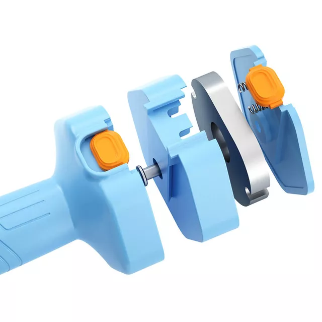 Hantle regulowane jednoręczne inSPORTline DuraBell® ∙ 1-3,5 kg ∙ antypoślizgowy uchwyt ∙ sześciokątny kształt ∙ szybka zmiana wagi