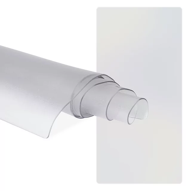 Przezroczysta mata ochronna pod sprzęt inSPORTline Proteko Clear 220x100x0,15 cm ∙ tłumi wibracje i hałas ∙ antypoślizgowa powierzchnia ∙ materiał PVC