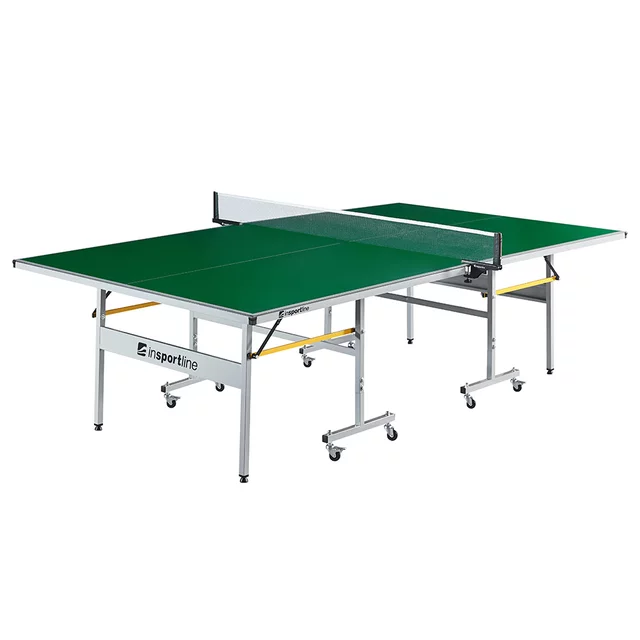 Zewnętrzny stół do tenisa stołowego inSPORTline Outdoor 300 ∙ blat ACP UV ∙ rama stalowa 20x30 mm ∙ 8 kółek ∙ waga 62 kg ∙ z siatk