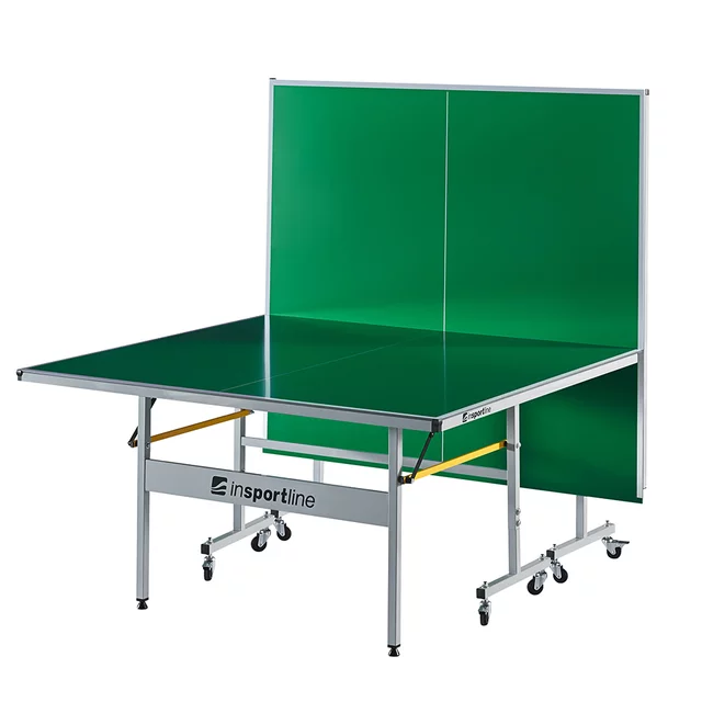 Zewnętrzny stół do tenisa stołowego inSPORTline Outdoor 300 ∙ blat ACP UV ∙ rama stalowa 20x30 mm ∙ 8 kółek ∙ waga 62 kg ∙ z siatk