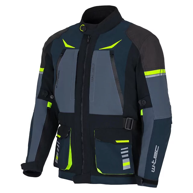 Kurtka motocyklowa W-TEC Modock ∙ trójwarstwowa ∙ wypinana podpinka ∙ membrana wodoodporna ∙ ochraniacze CE ∙ wentylacja AirVent
