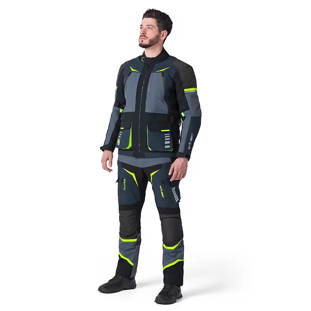 Kurtka motocyklowa W-TEC Modock ∙ trójwarstwowa ∙ wypinana podpinka ∙ membrana wodoodporna ∙ ochraniacze CE ∙ wentylacja AirVent