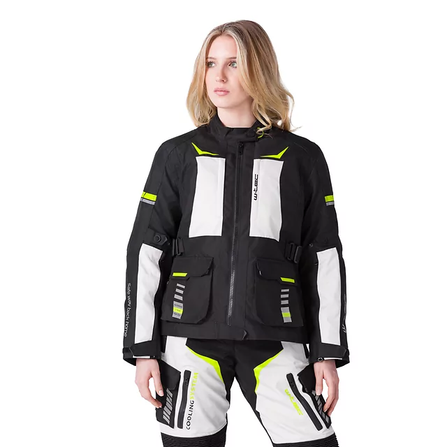 Damska kurtka motocyklowa W-TEC Warao Lady ∙ ochraniacze ce ∙ wentylacja airvent ∙ wypinana podpinka ∙ elementy odblaskowe