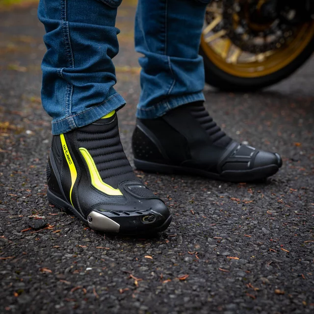 Męskie buty motocyklowe W-TEC GlamCE - Czarno-czerwony