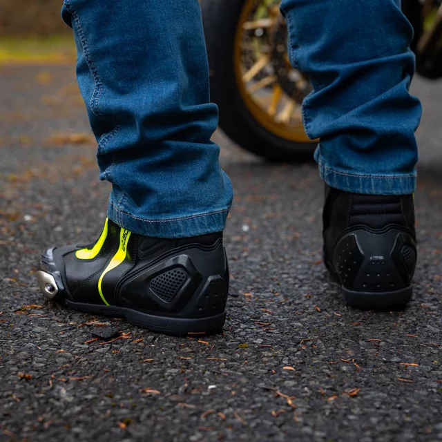 Męskie buty motocyklowe W-TEC GlamCE - Czarno-czerwony