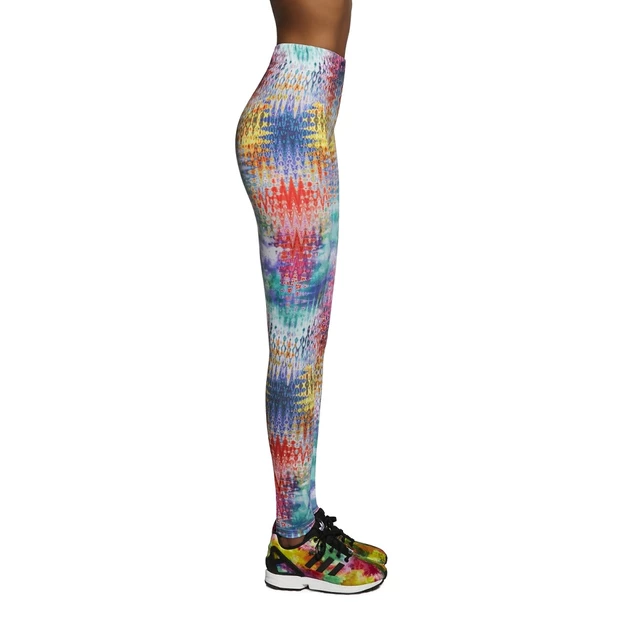 Damskie sportowe legginsy BAS BLACK Tessera 90 - Wielokolorowy