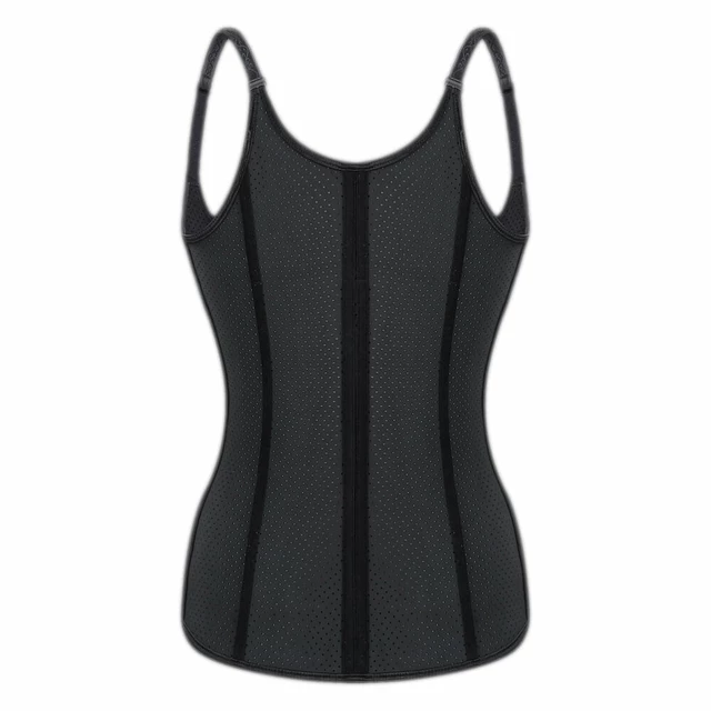 Gorset fitness na ramiączkach inSPORTline Corsup ∙ wyszczuplający ∙ stabilizujący ∙ regulowane ramiączka ∙ perforowany materiał