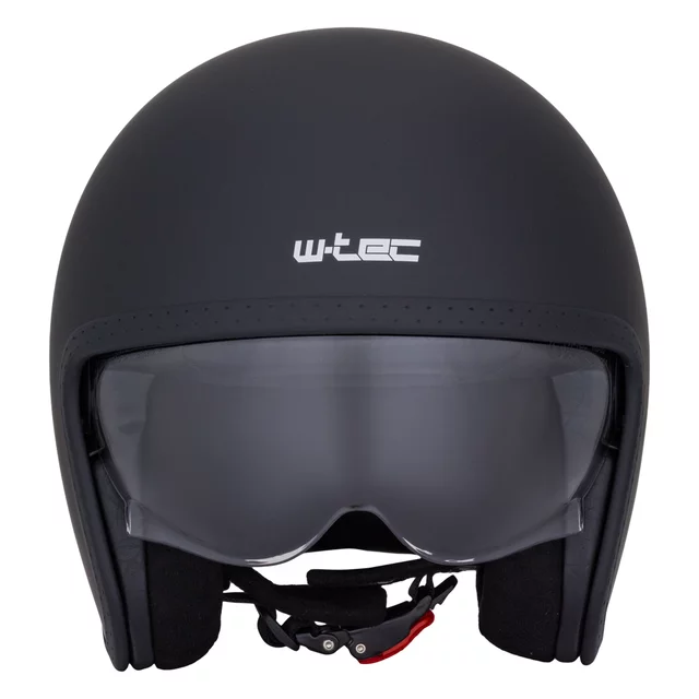 Kask motocyklowy otwarty W-TEC Valkorne Noir ∙ blenda przeciwsłoneczna ∙ wysokie bezpieczeństwo ECE ∙ wydajna wentylacja