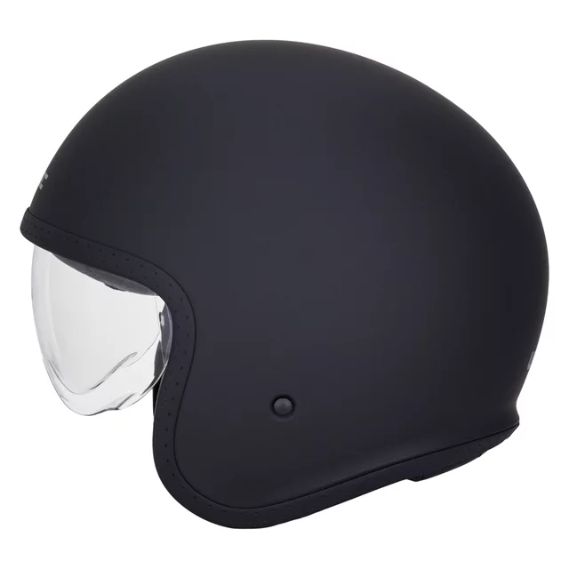 Kask motocyklowy otwarty W-TEC Valkorne Noir ∙ blenda przeciwsłoneczna ∙ wysokie bezpieczeństwo ECE ∙ wydajna wentylacja