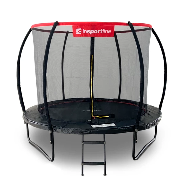 Trampolina z pełnym wyposażeniem inSPORTline Flea PRO 244 cm - OUTLET