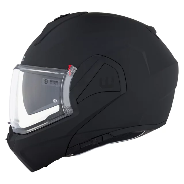Kask motocyklowy szczękowy W-TEC Sabron P/J ∙ blenda przeciwsłoneczna ∙ system wentylacji ∙ wyjmowana wyściółka - Nardo Grey