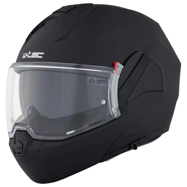 Kask motocyklowy szczękowy W-TEC Sabron P/J ∙ blenda przeciwsłoneczna ∙ system wentylacji ∙ wyjmowana wyściółka - Nardo Grey