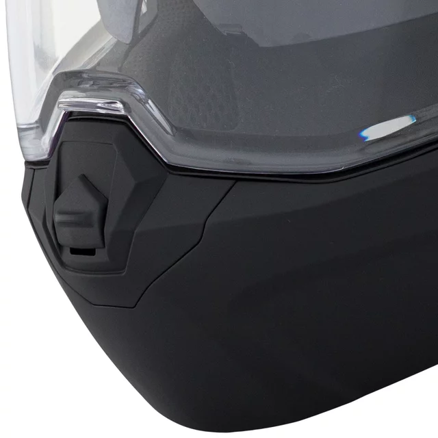 Kask motocyklowy szczękowy W-TEC Sabron P/J ∙ blenda przeciwsłoneczna ∙ system wentylacji ∙ wyjmowana wyściółka - Nardo Grey