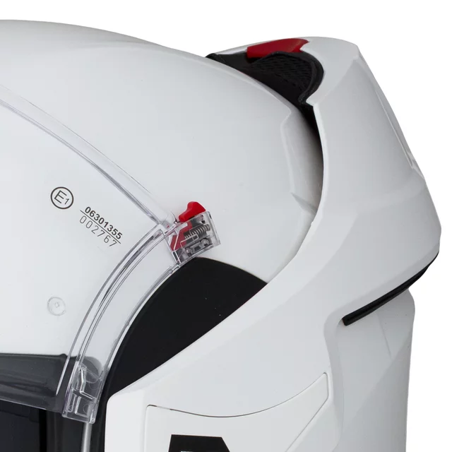 Kask motocyklowy szczękowy W-TEC Sabron P/J ∙ blenda przeciwsłoneczna ∙ system wentylacji ∙ wyjmowana wyściółka - Nardo Grey