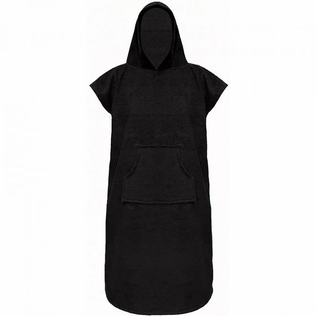 Ponczo ręcznikowe frotte z kapturem Agama Poncho Extra Dry - Ciemny niebieski
