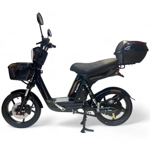 Skuter elektryczny z pedałami motorower inSPORTline E-Greta 12Ah - OUTLET - Czerwony