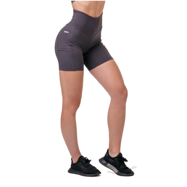 Damskie szorty sportowe Nebbia Fit & Smart 575 - Marron 5 - Marron 5