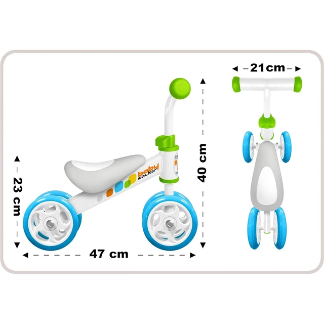 Dziecięcy rowerek biegowy Skids Control Baby Walker