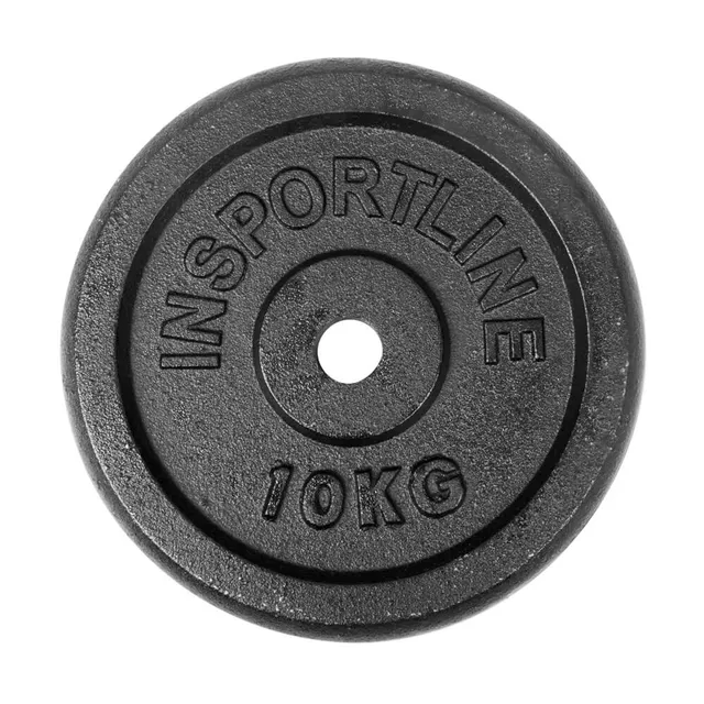 Obciążenie żeliwne inSPORTline CastCzech 30 mm 0,5-20 kg