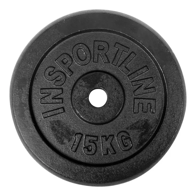 Obciążenie żeliwne inSPORTline CastCzech 30 mm 0,5-20 kg