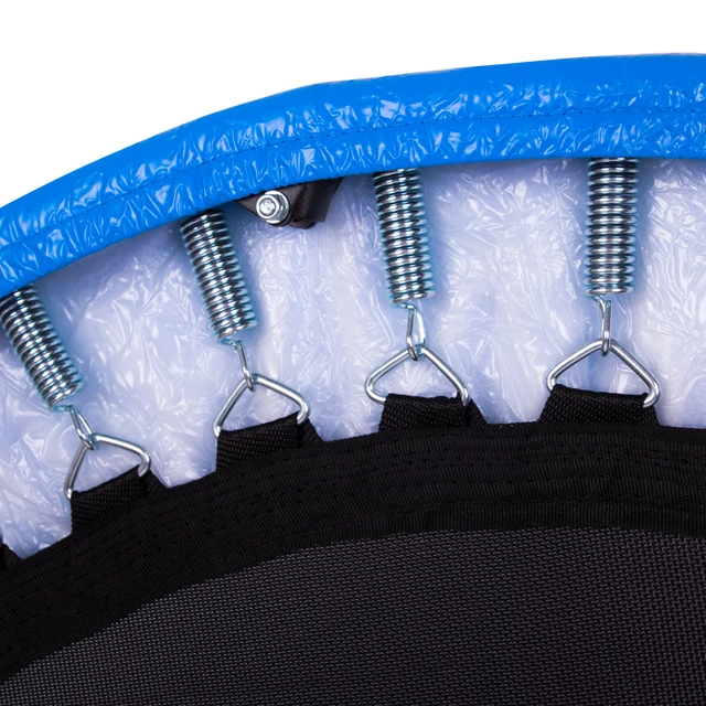 Trampolina składana inSPORTline dla dzieci 122 cm ∙ wys. 30 cm ∙ obciążenie 100 kg ∙ 8 nóg stabilnych ∙ rama antykorozyjna
