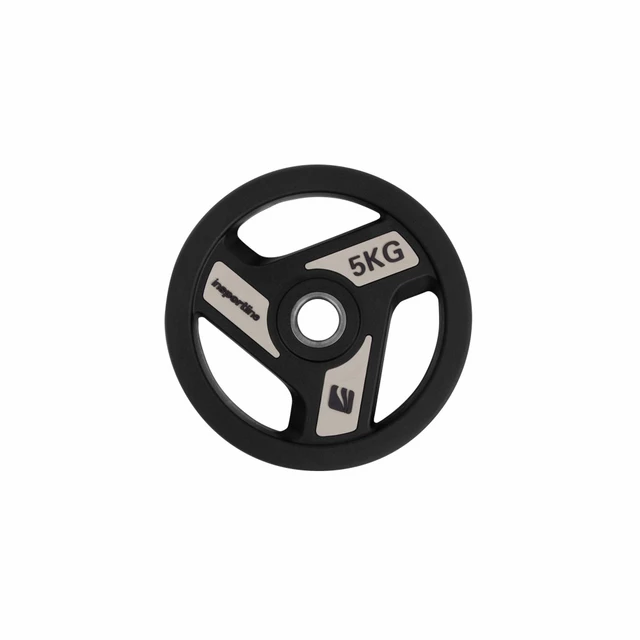 Olimpijskie obciążenia gumowane inSPORTline Herk OL 50 mm 1,25-25 kg ∙ uchwyty ergonomiczne ∙ powłoka poliuretanowa