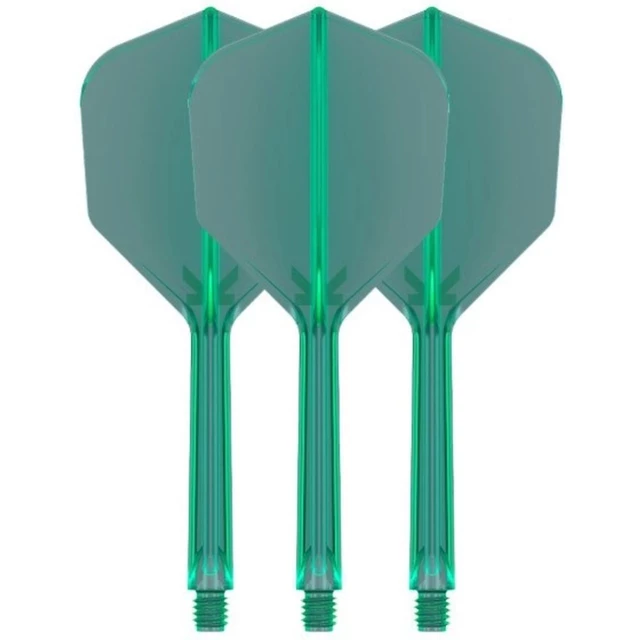 Nasadki z piórkami w jednym Target K-Flex No6 Medium 3 szt. - Jasny - Zielony