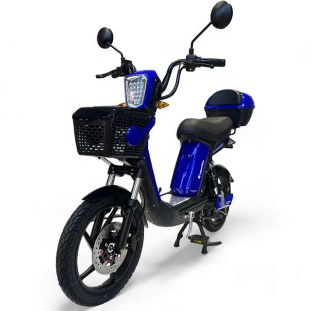 Skuter elektryczny z pedałami motorower inSPORTline E-Greta 12Ah - OUTLET - Czerwony