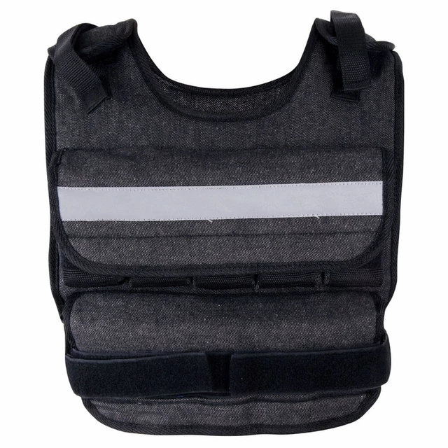 Kamizelka z obciążeniem (1-20 kg) ∙ inSPORTline LKW-1060 ∙ z elementami odblaskowymi, kieszeniami, regulowana