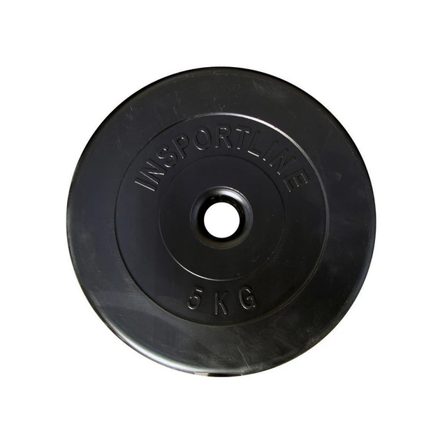 Zestaw obciążeń cementowych inSPORTline CEM 2x1,25-15 kg ∙ 10 szt. ∙ waga 67,5 kg ∙ otwór 30 mm