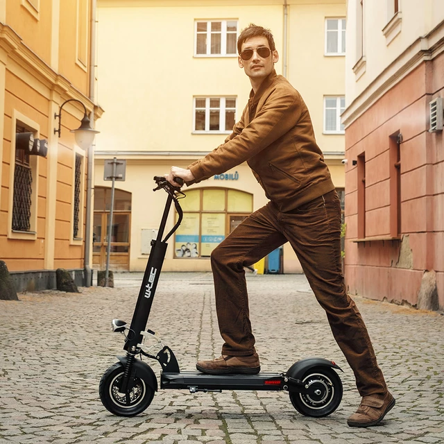 Składana hulajnoga elektryczna W-TEC Tenmark III 700W 10" - Czarny