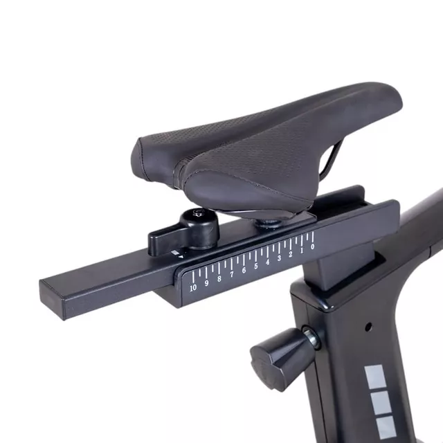 Rower spinningowy inSPORTline ZenRoute 250 ∙ magnetyczny ∙ 32 poziomy obciążenia ∙ nośność 130 kg ∙ aplikacje Zwift/Kinomap ∙ uchwyt na tablet ∙ LCD