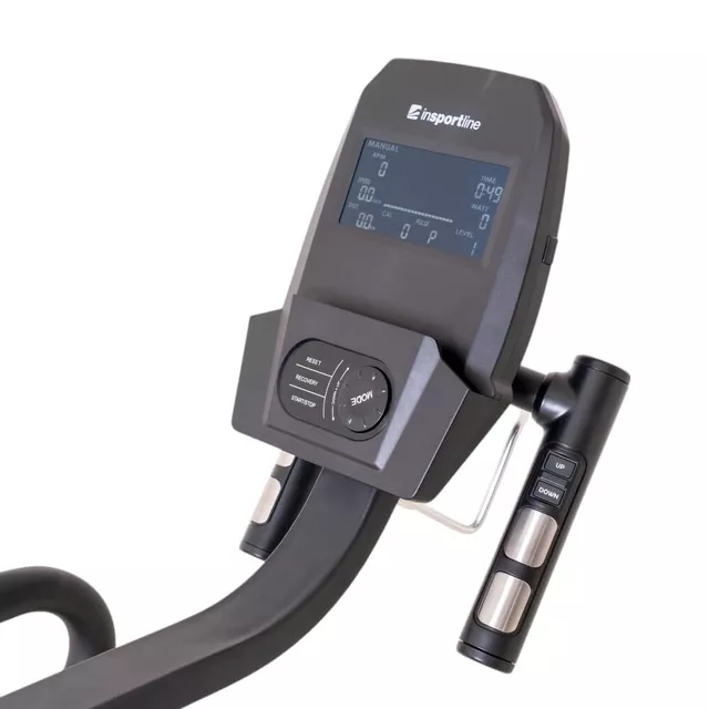Rower spinningowy inSPORTline ZenRoute 250 ∙ magnetyczny ∙ 32 poziomy obciążenia ∙ nośność 130 kg ∙ aplikacje Zwift/Kinomap ∙ uchwyt na tablet ∙ LCD